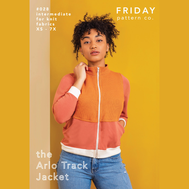 Friday Pattern Company - Arlo Track Jacket Pattern
