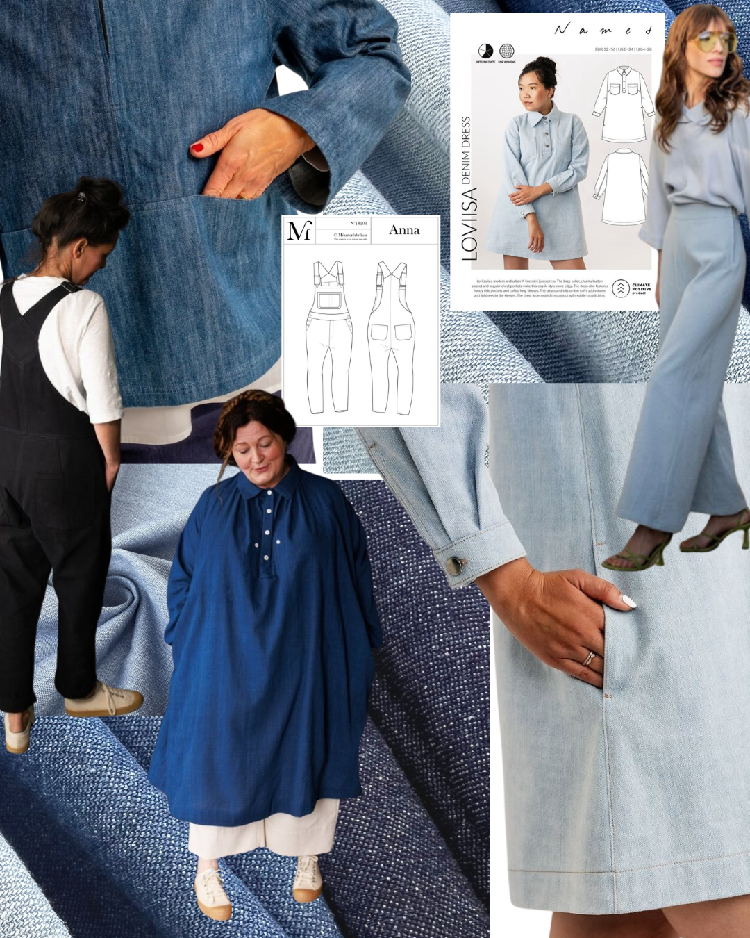 denim moodboard