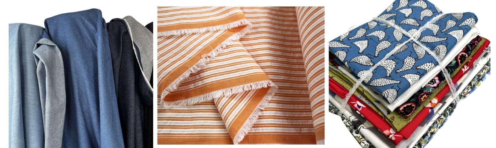 Sewing bee blog deadstock remnants bundles