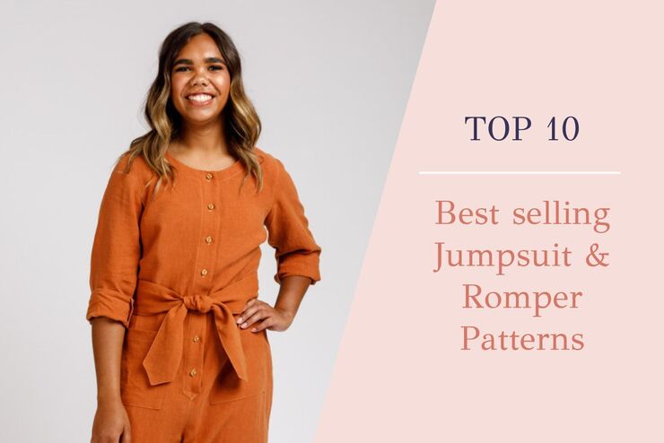Top 10 Best-Selling Jumpsuit & Romper Patterns!