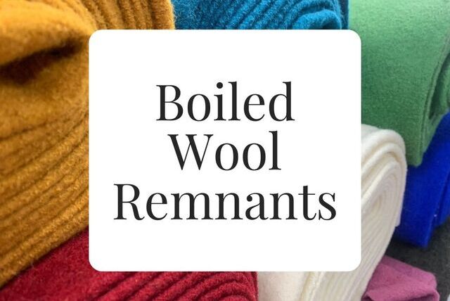 Boiled Wool Remnants