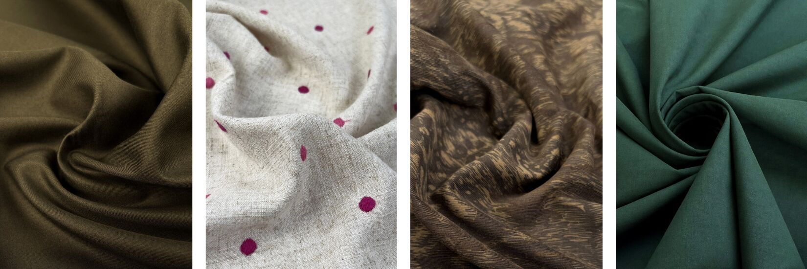 Columbia_Hector_Magenta_Spot_Deadstock_Needlecord_Rustic_Swirl_Fibre_Mood_Stone_Washed_Combed_Cotton_Deep_Green