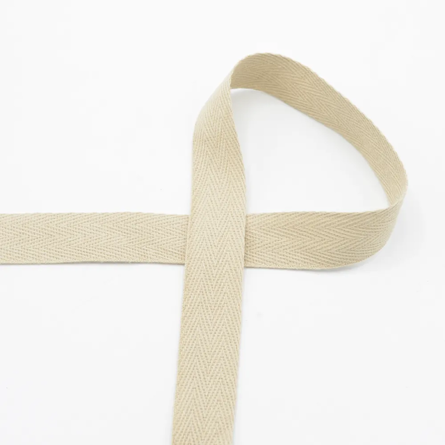 Twill Tape - Sand (20mm)