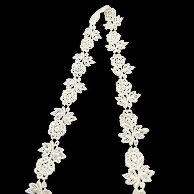 Guipure Lace Trim - Rose