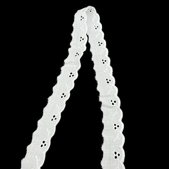 Broderie Anglaise Trim - Edith