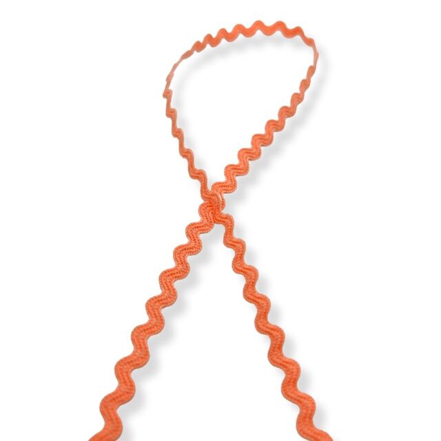 Ric Rac - Coral (4mm)