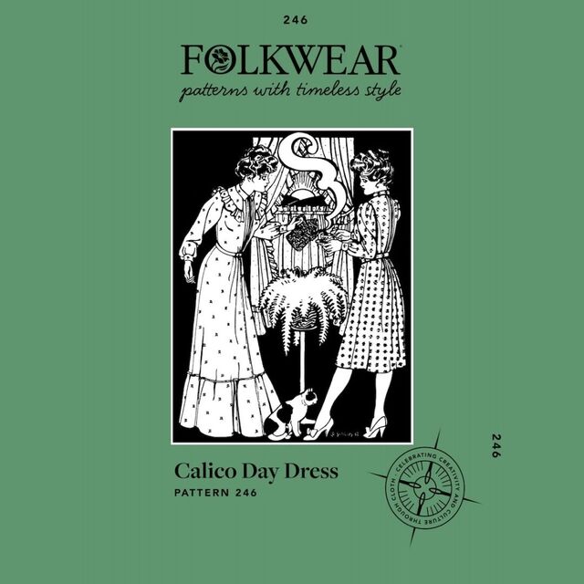 Folkwear - Calico Day Dress Pattern