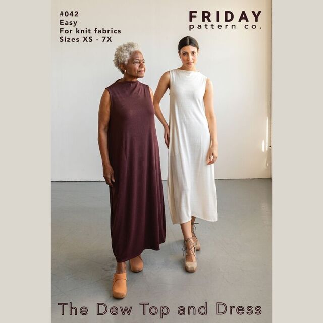 Friday Pattern Company - Dew Top & Dress Pattern