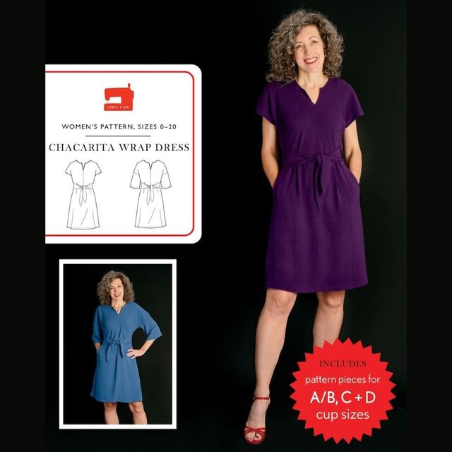 Liesl + Co - Chacarita Wrap Dress Pattern