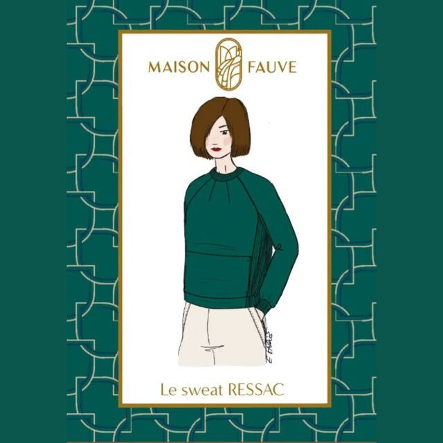 Maison Fauve - Ressac Sweatshirt Pattern