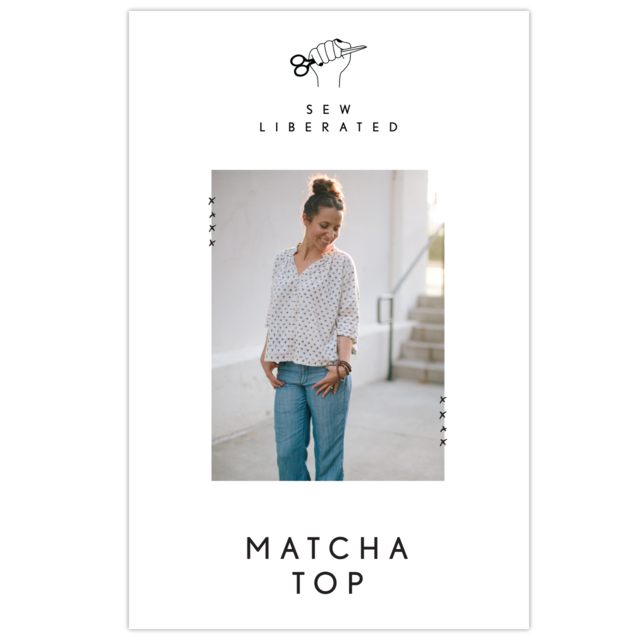 Sew Liberated - Matcha Top Dress Pattern (0-24)