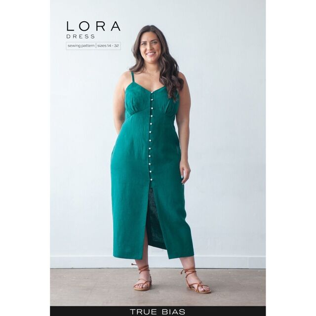 True Bias - Lora Dress Sewing Pattern (US 14-32)