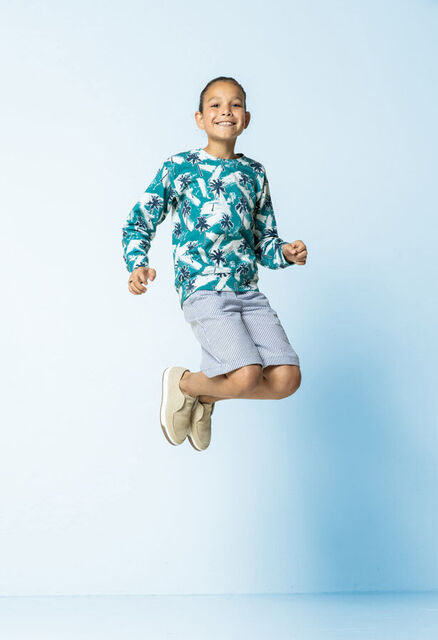 Qjutie - French Terry - Palms