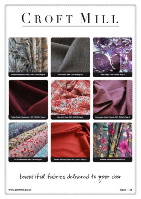 Croft Mill Fabric Catalogue Issue 21 The Good the Bad and the Ugly