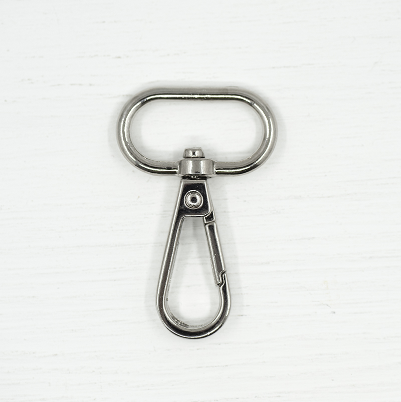 Snap Hooks - Silver (25mm)