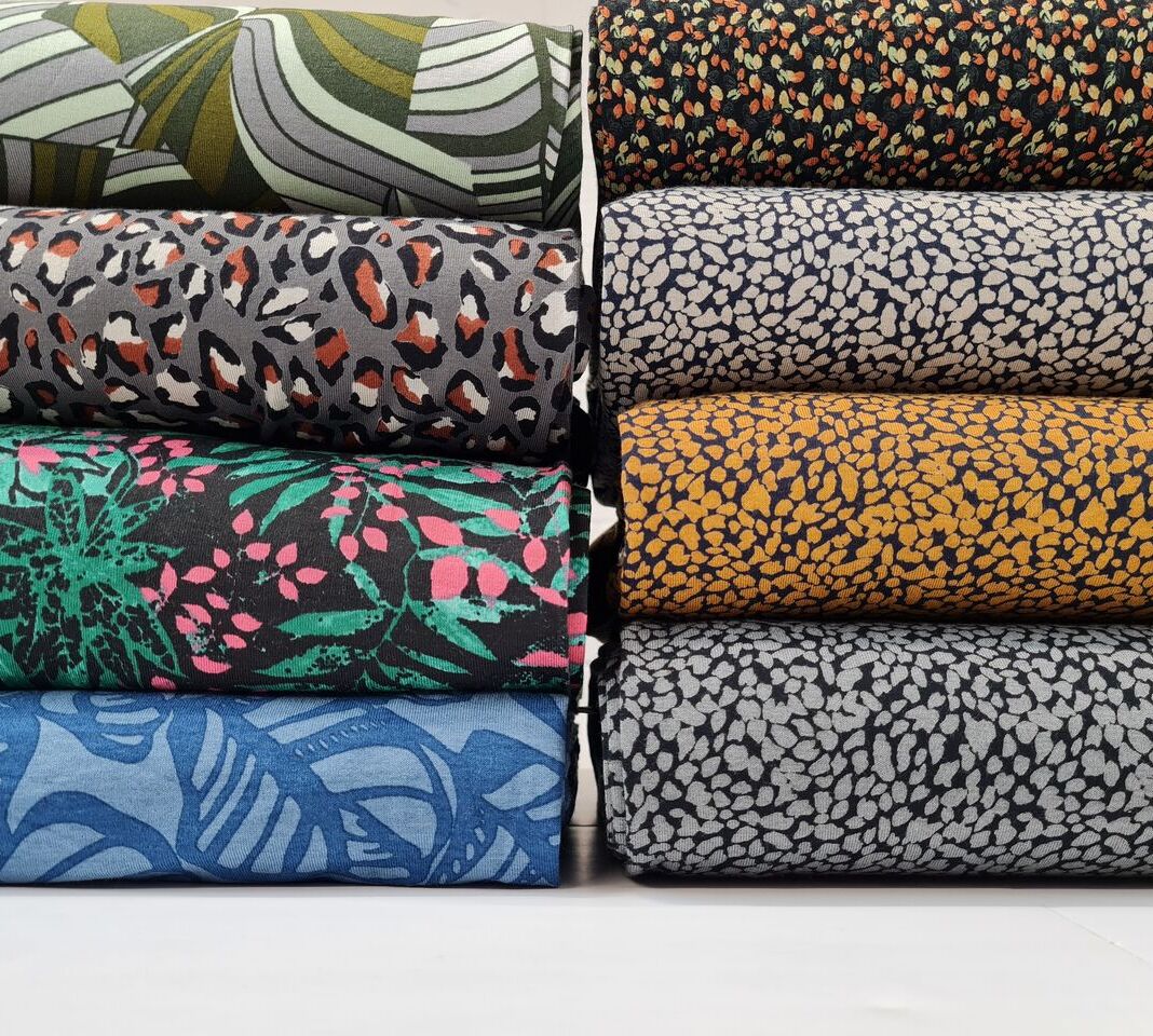 Printed Cotton Jersey Fabrics Croft Mill Online