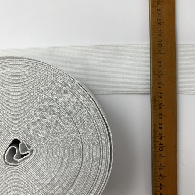 Elastic - White (50mm)