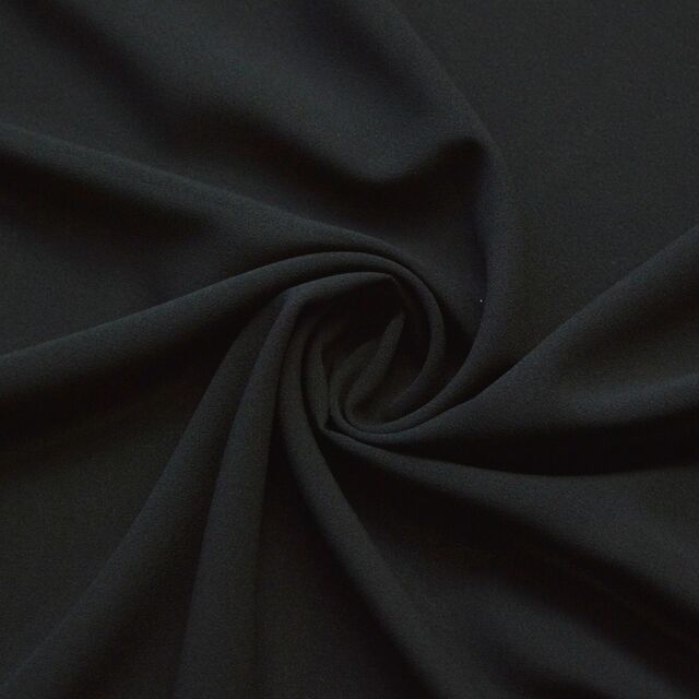 Georgette Dress Fabric – Black