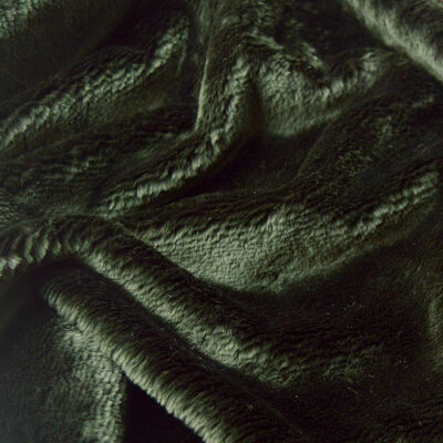 Envy-Faux Fur-Dark Green-Material- CU