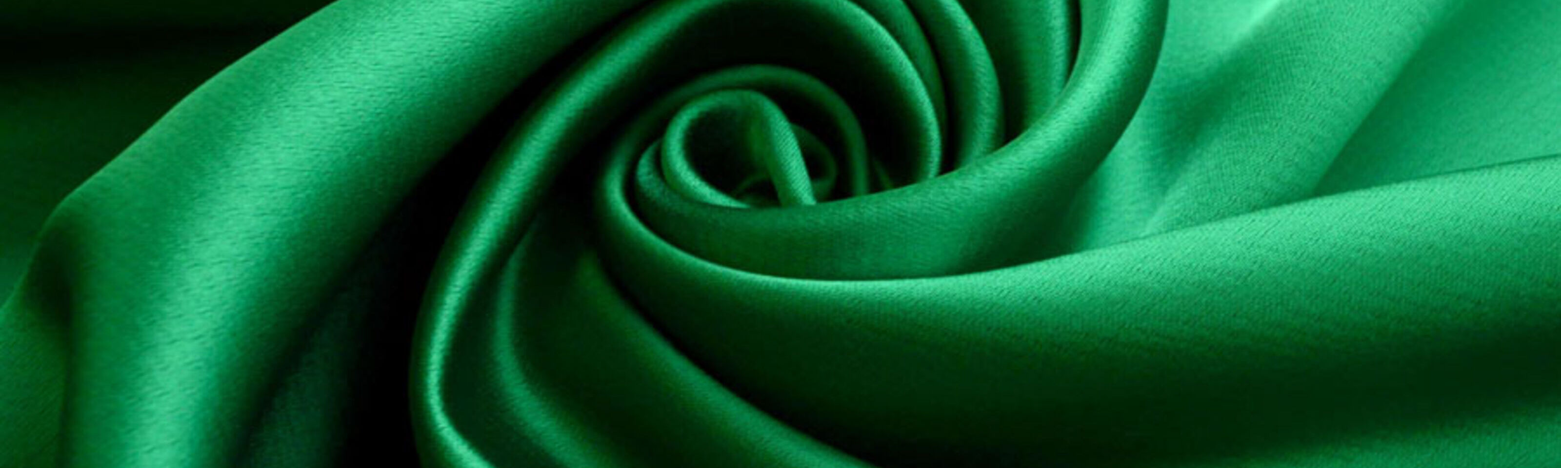 Liquid- Emerald - Satin- Polyester-Dress-Fabric-CUD