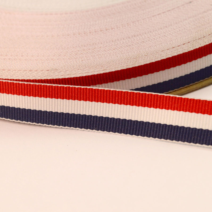Navy Woven Ribbon Elastic Per Metre 15mm Wide