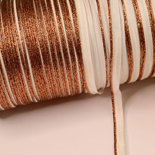 Flanged Insert Piping Cord - Bronze