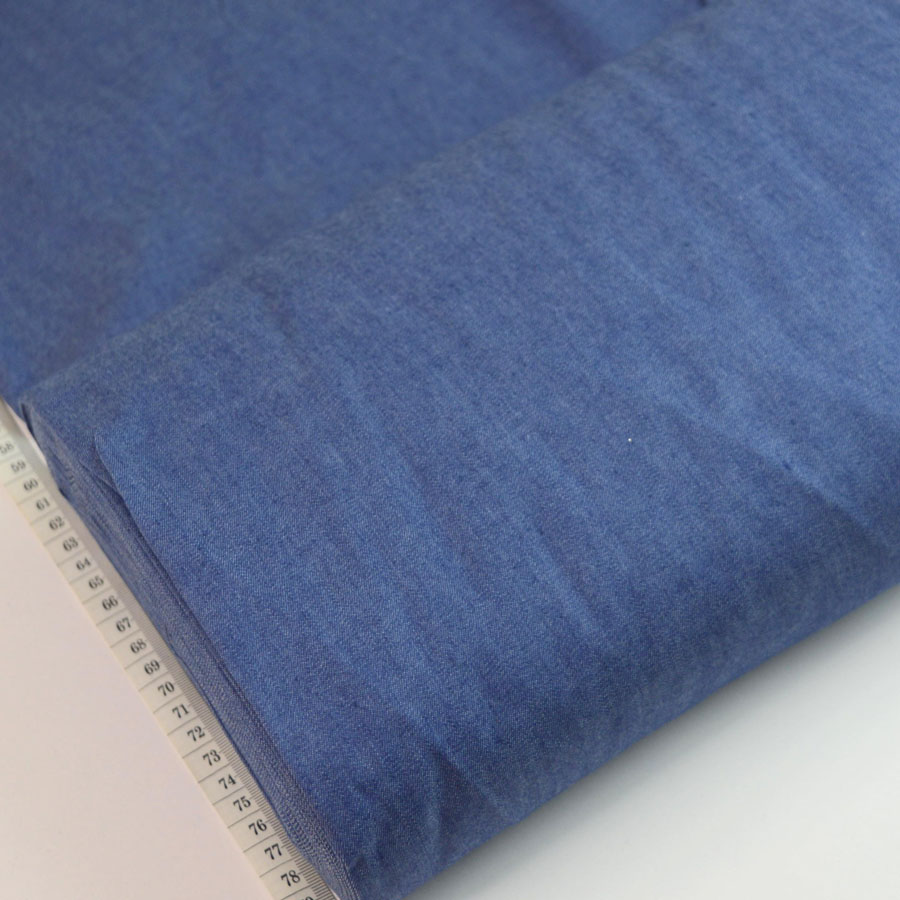 medium blue denim fabric 