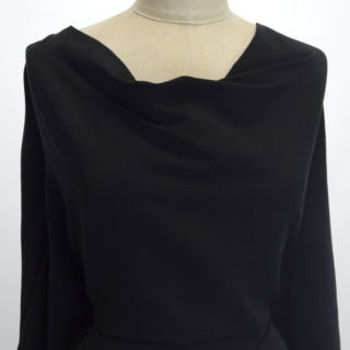 Black Dressmaking Fabrics to Buy Online, UK / Croft Mill