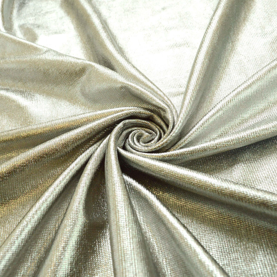 silver jersey fabric