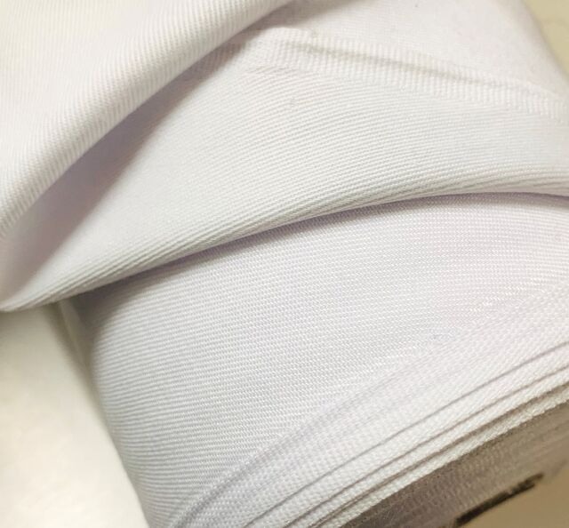 Scrubs - White work wear fabric