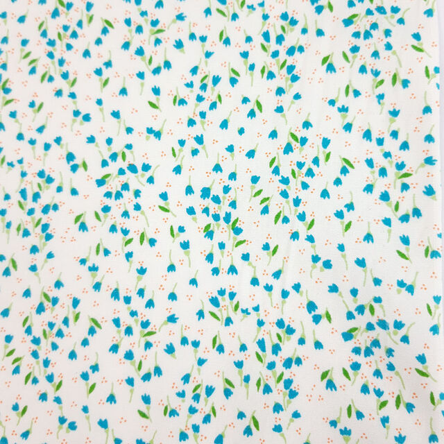 Poplin Print - Meadow - Teal