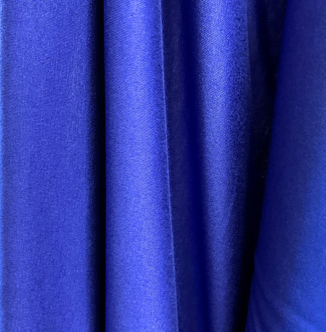 Royal blue jersey fabric sale