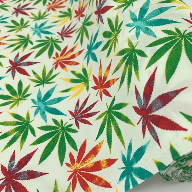 Poplin Print - Hemp - Multicoloured