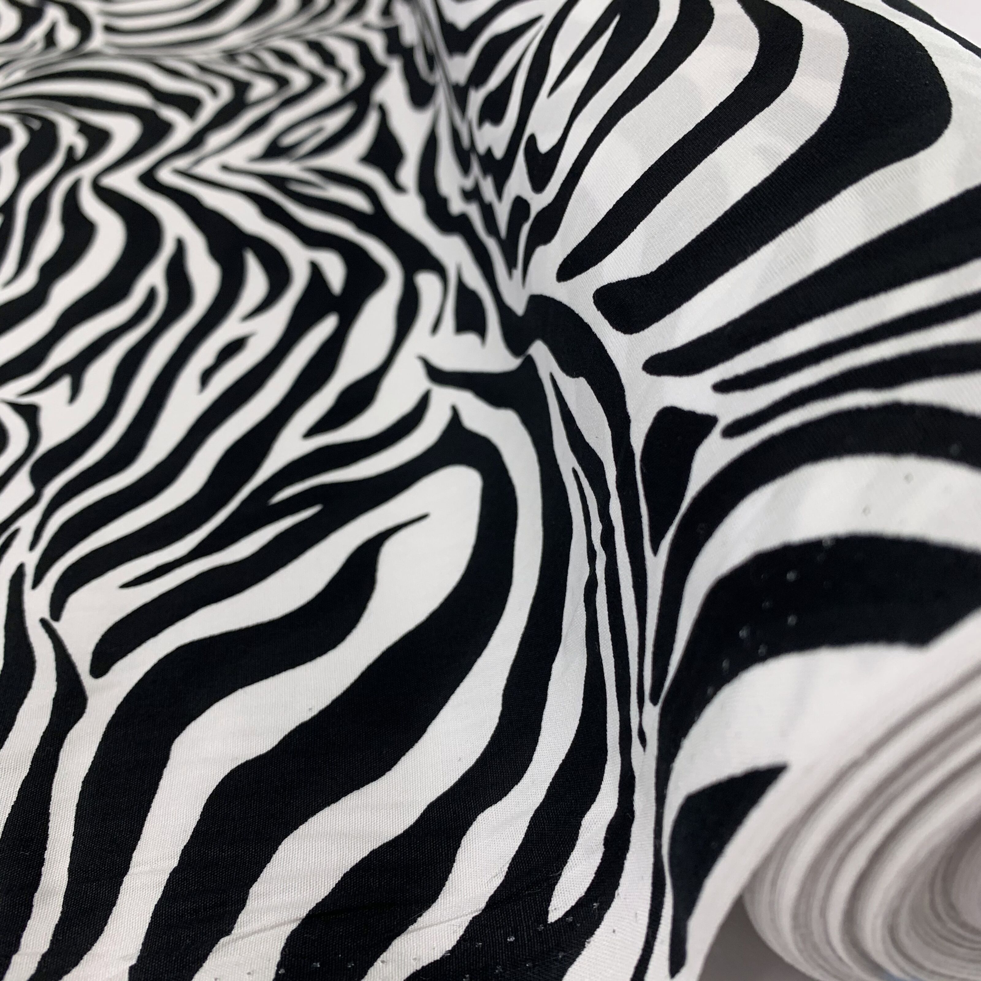 Zebra on sale print fabric