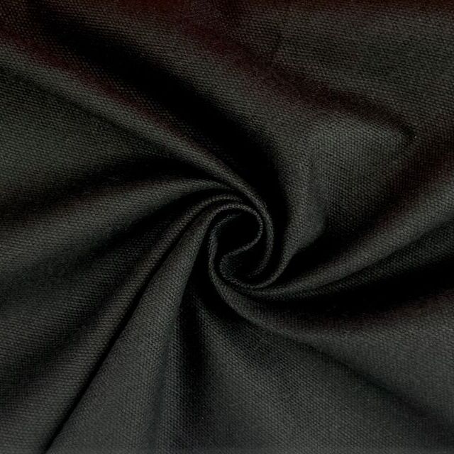 Cotton Canvas - Black