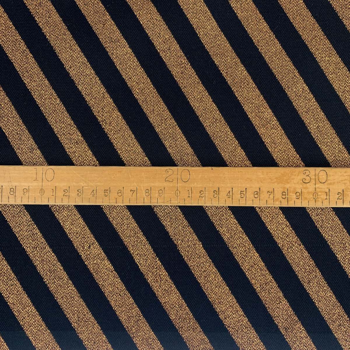 Black and gold stripe dress discount