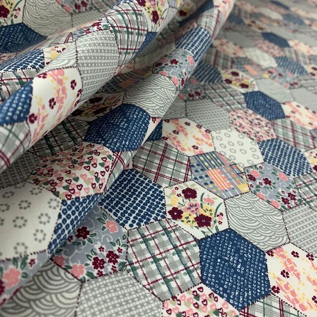 Sewing Room - Patchwork Blue