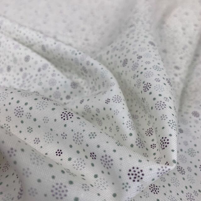 Stof Fabric - Dew Drops - Lavender