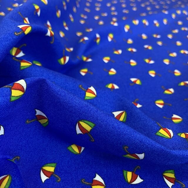 Stof Fabric - Umbrella - Royal