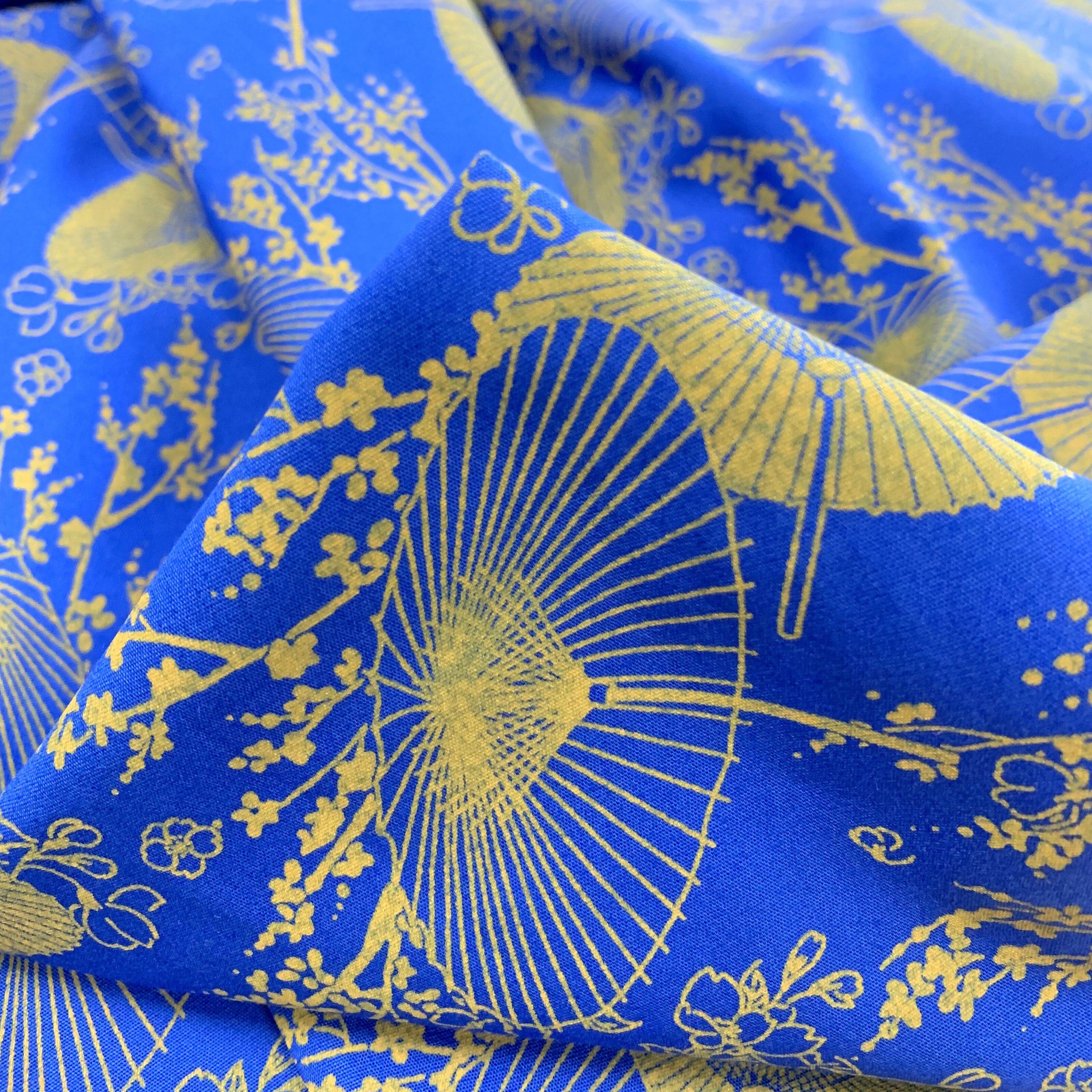 royal blue cotton dress