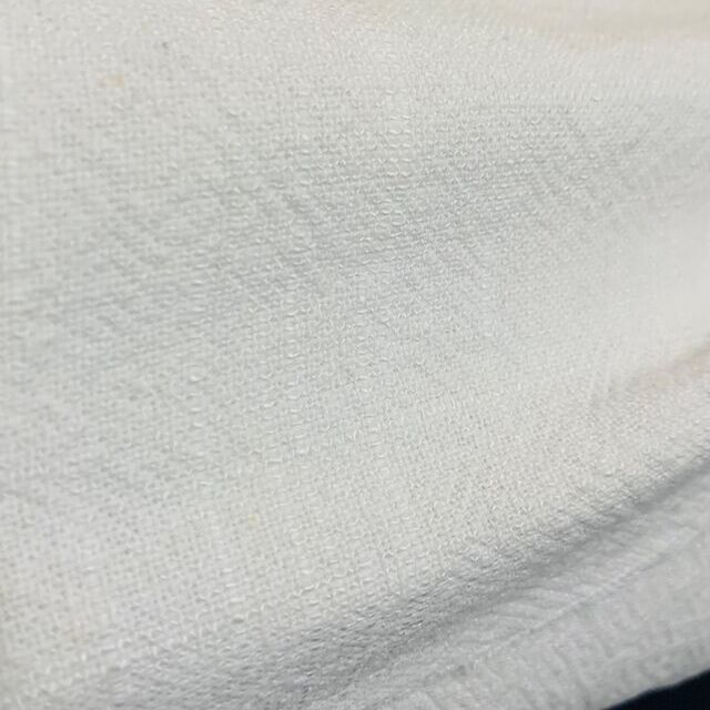 Stone Washed Linen - White