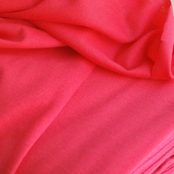 New Cotton Jersey - Deep Coral