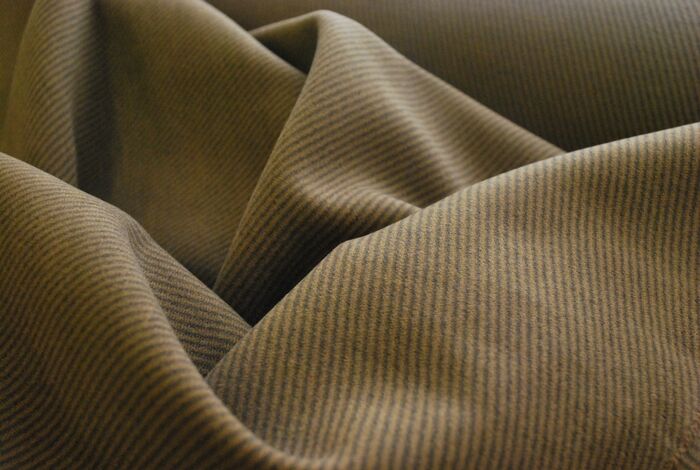 Twill Effect Cotton Moleskin fabric