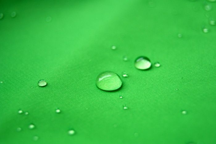 Ultra light waterproof fabric apple green cu