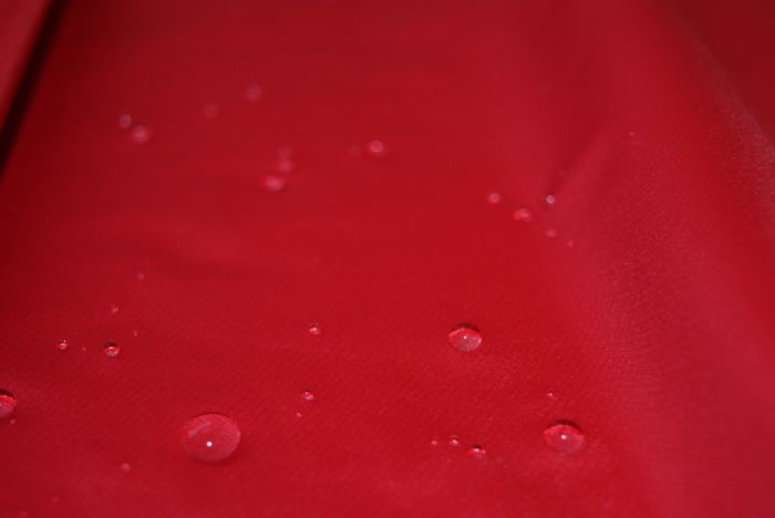 Ultra light waterproof fabric red