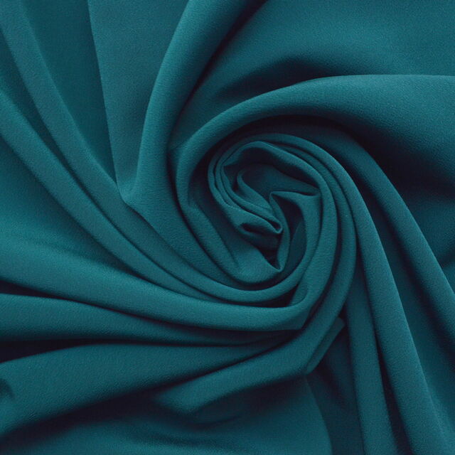 Landon Smooth Crepe - Deep Teal