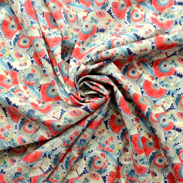 Floral dressmaking fabric / Croft Mill / Fabric Online UK