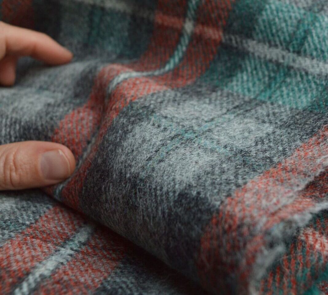 Wool- 100% British Wool- Game keeper- Fabric- CU