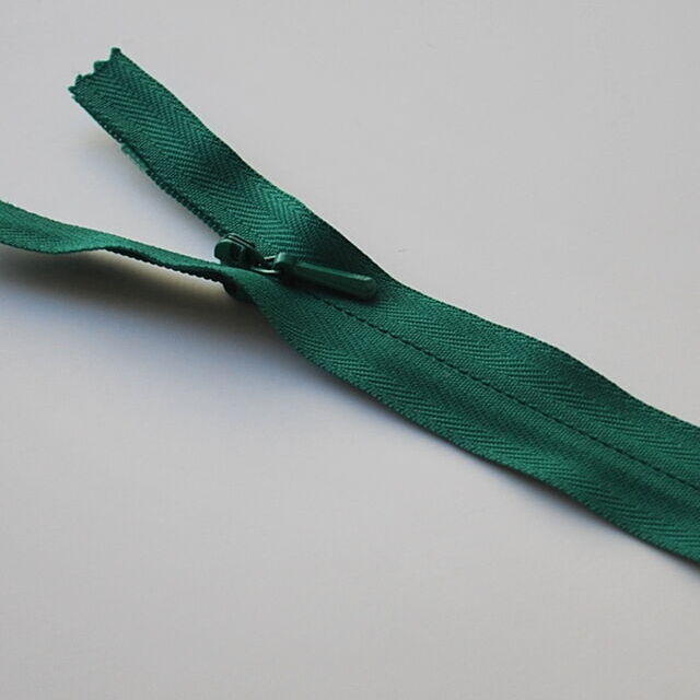 YKK - Concealed Invisible Zip - Jade (9")