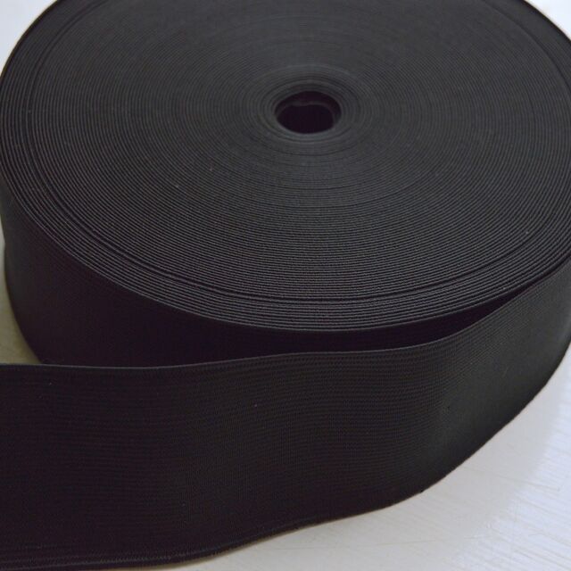 Elastic - Black (50mm)